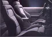1984 Mustang SVO Cloth Seats (5251 bytes)
