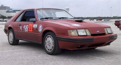 Gene & Barbara Beaird's 86 Mustang SVO