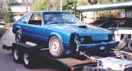 Paul Becker's SVO upon return from the paint shop (28967 bytes)